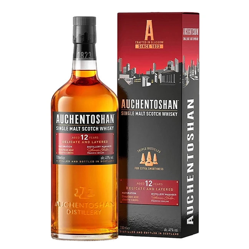 Auchentoshan 12 Yrs S-Malt Scotch 70CL