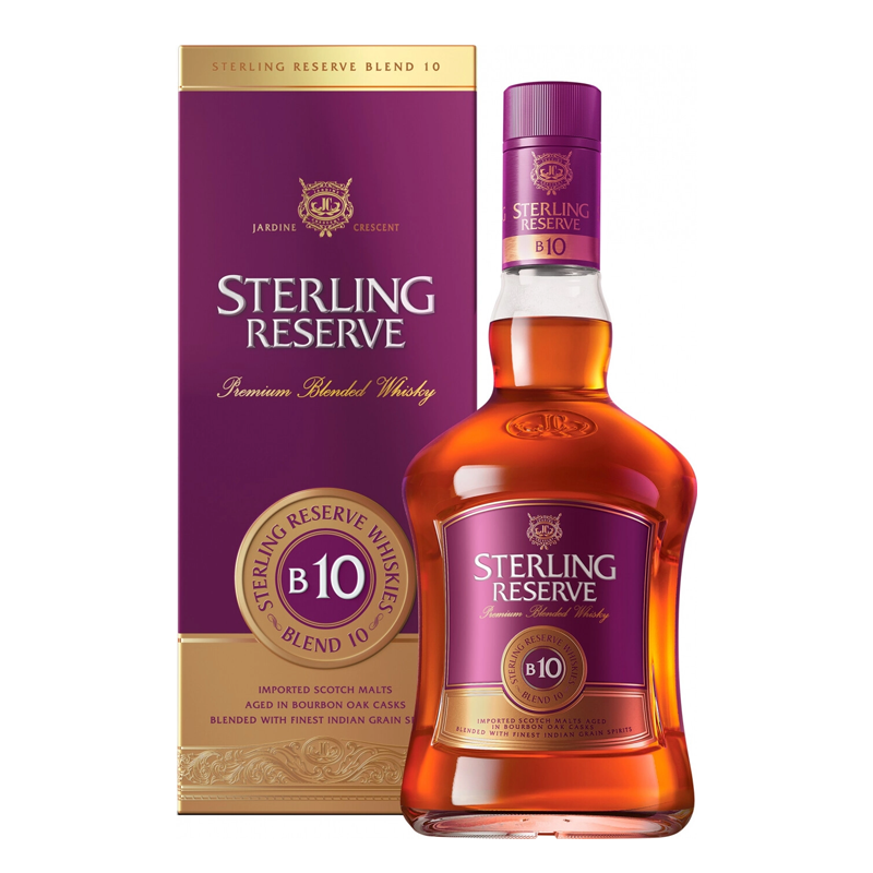 STERLING RESERVE WHISKY B10 75CL