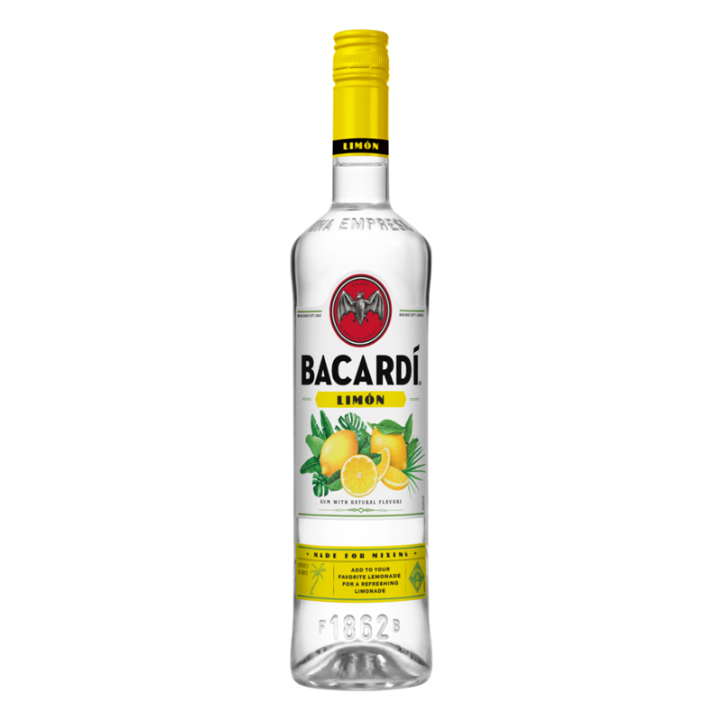 Bacardi Limon Rum 1Ltr