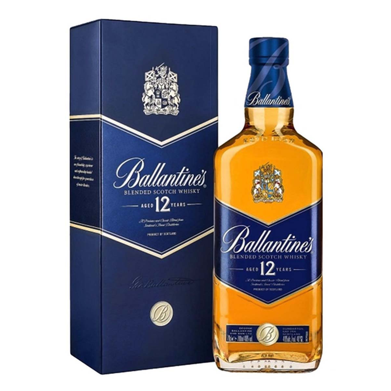 Ballantine's 12YR Blended Scotch 1Ltr