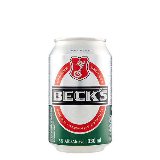 Becks Beer Can 330ml