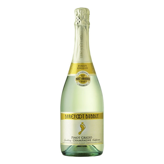 BAREFOOT BUBBLY PINOT GRIGIO 75CL