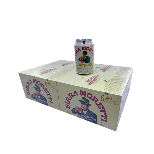 Birra Moretti 330ml Can - CASE (24PC)