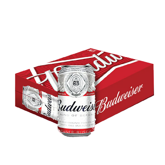 Budweiser Beer Can 33CL - CASE (24PC)