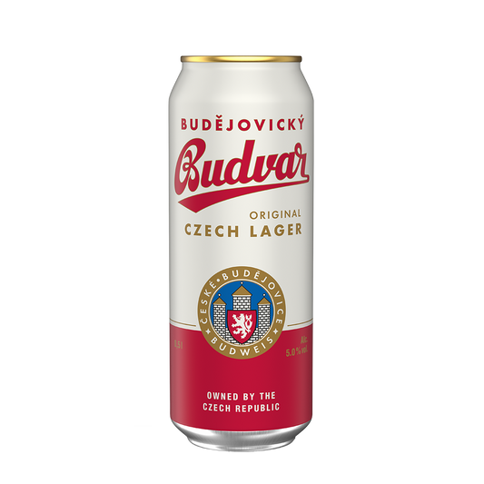 Budejovicky Budvar Beer Can 5% 50cl