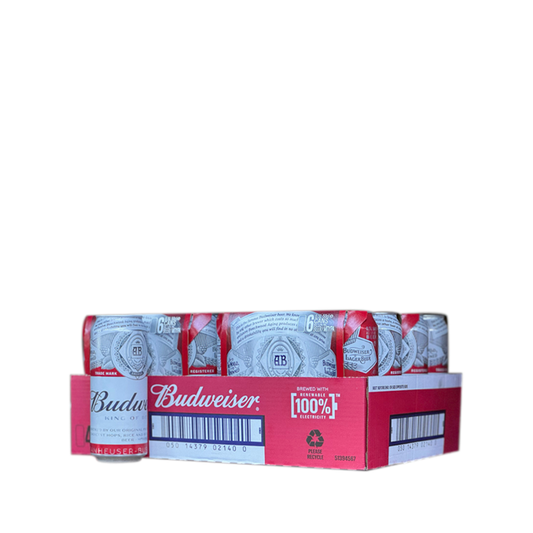 Budweiser Beer Can 500ml - CASE (24PC)