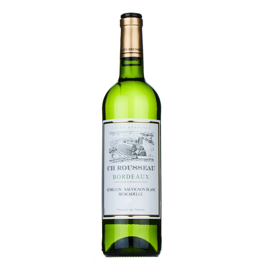 Chateau Rousseau Bdx Wht 750ml