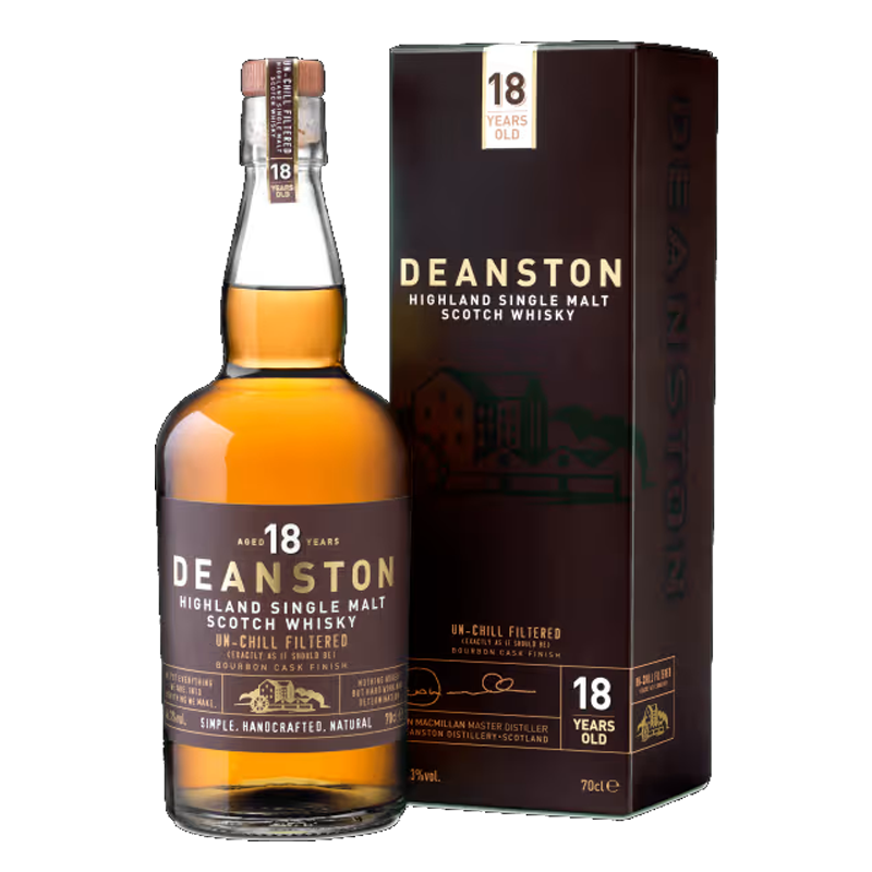 Deanston 18 Yrs Bourbon Fin S-Malt 70CL