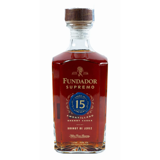 Fundador Supremo 15Yr Brandy 1Ltr