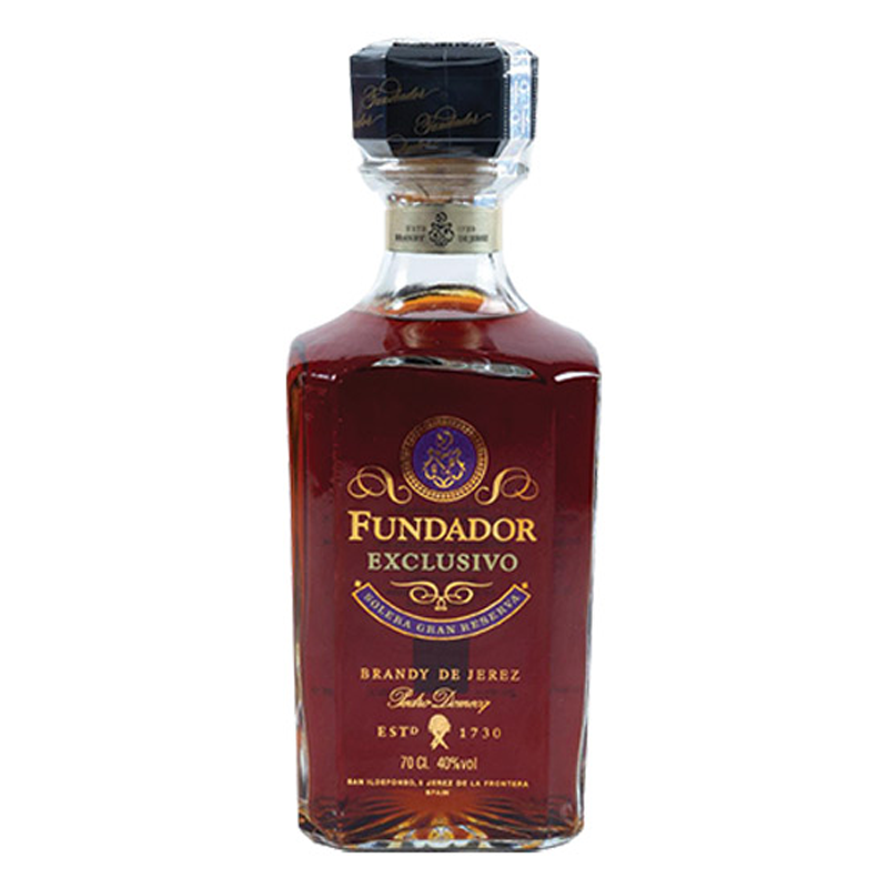 FUNDADOR EXCLUSIVO BRANDY 70CL