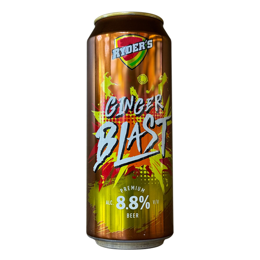 Ryders Ginger Blast Beer Can 500ml