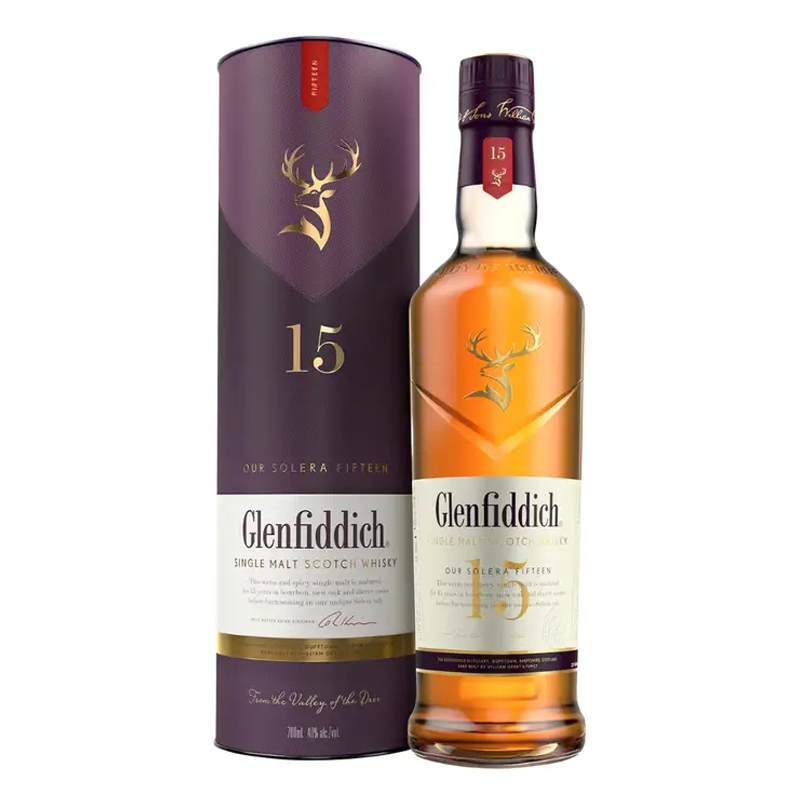 Glenfiddich 15 Yrs S-Malt Scotch 1Ltr