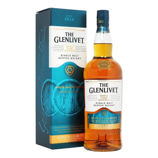 GLENLIVET TRIPLE WHITE OAK 1LTR