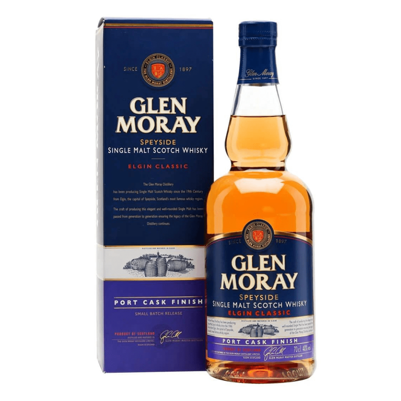 GLEN MORAY PORT CASK SINGLE MALT 70CL