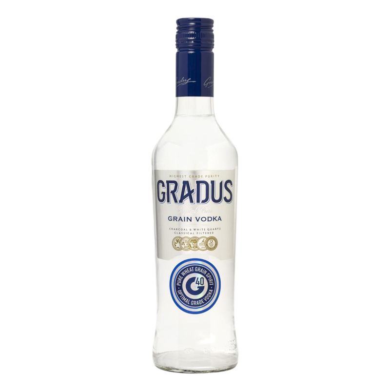 Gradus  ussian Vodka40% 1Ltr