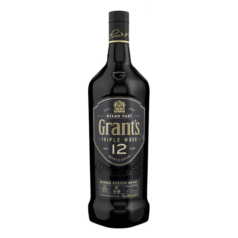 GRANTS 12YRS TRIPLE WOOD 70CL