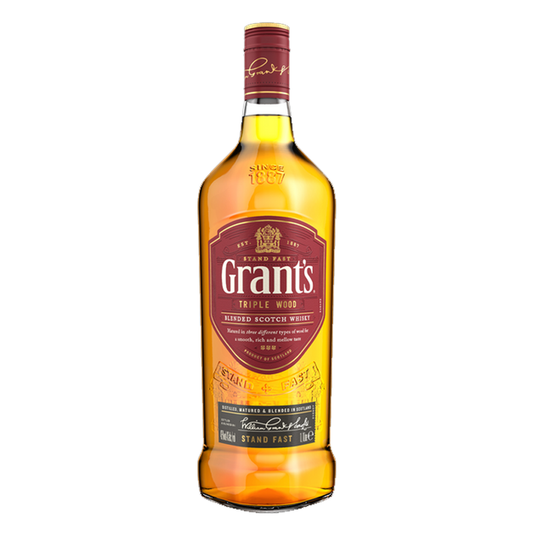 Grants Triple Wood Blended Scotch 1Ltr