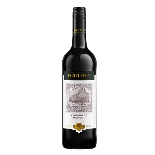 Hardys Stamp Cab Merlot 75CL