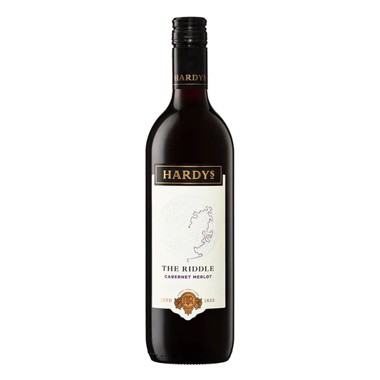 Hardys Riddle Cab/Merlot 75CL