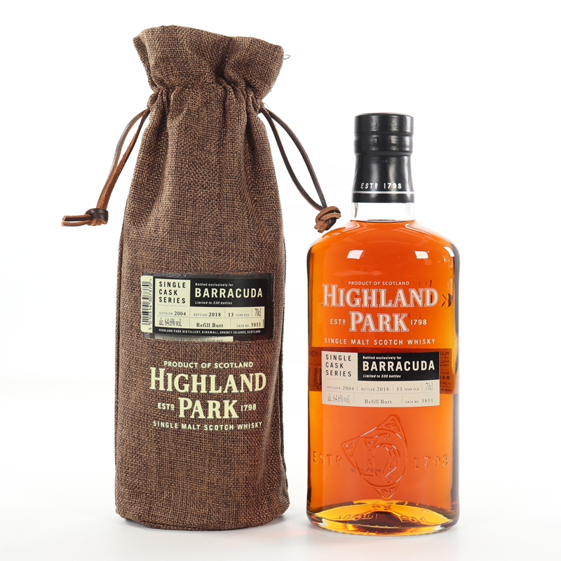 HIGHLAND PARK BARRACUDA S-MALT 70CL