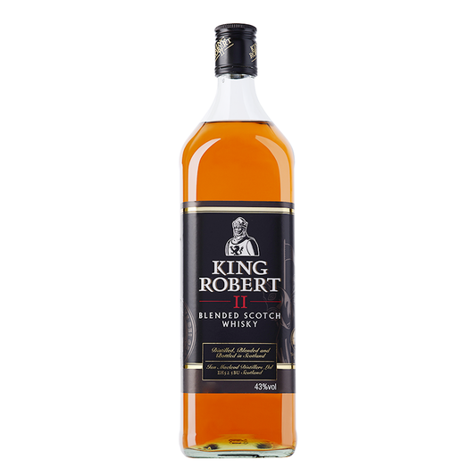 King Robert Blended Scotch 75CL