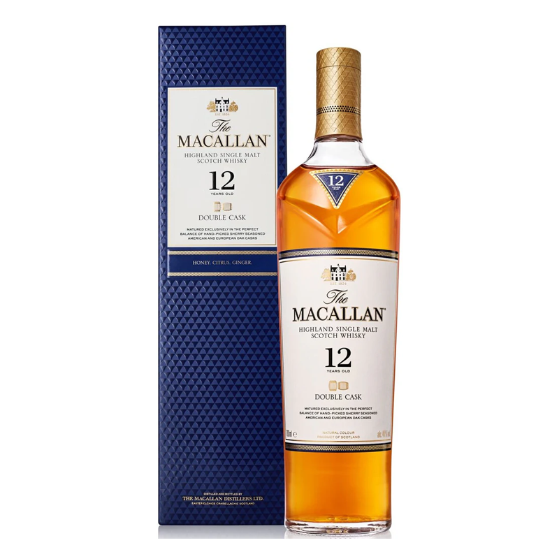 MACALLAN 12YRS DOUBLE CASK 70CL