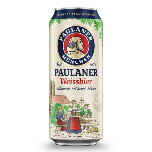 Paulaner Weissbier Beer Can 50CL