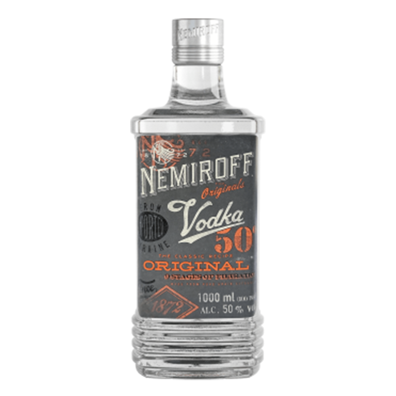 Nemiroff Blue 50% Vodka Ltr