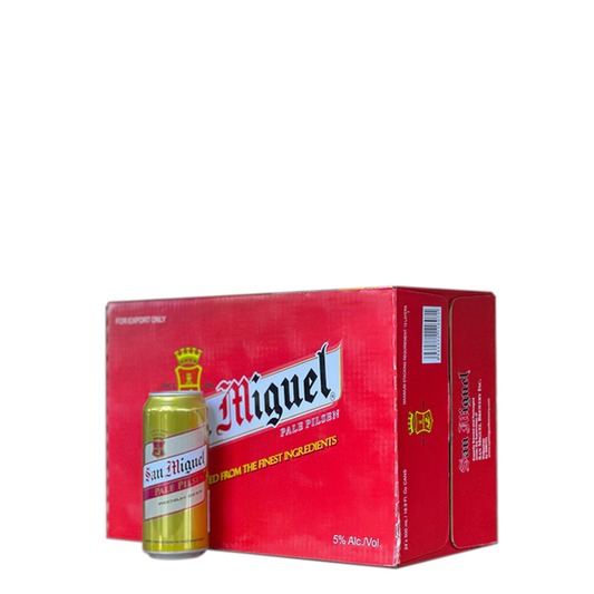 San Miguel Pilsner 500ml Can - CASE (24PC)