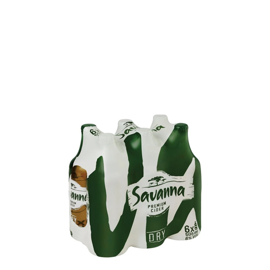 Savanna Dry 33 CL Btl -6 Pack