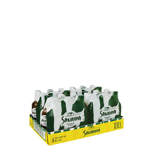 Savanna Dry 330ml Bottle - CASE (24PC)