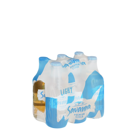 Savanna Light 330ml Bottle - 6 Pack