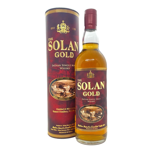 Solan Gold Indian S-Malt Whisky 75CL