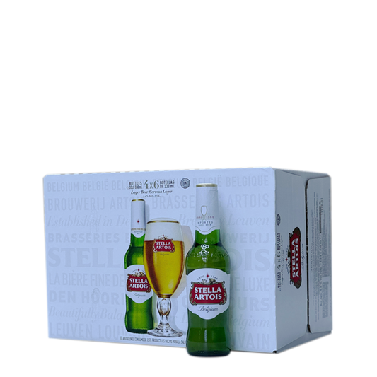 Stella Artois Beer Bottle 330ml - CASE (24PC)