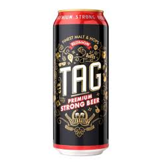 Tag Premium Strong Beer Can 500ml