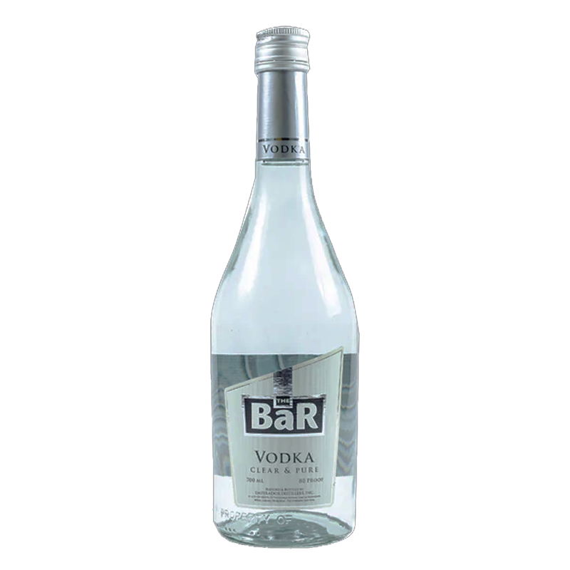 The Bar Silver Clear & Pure Vodka 70CL