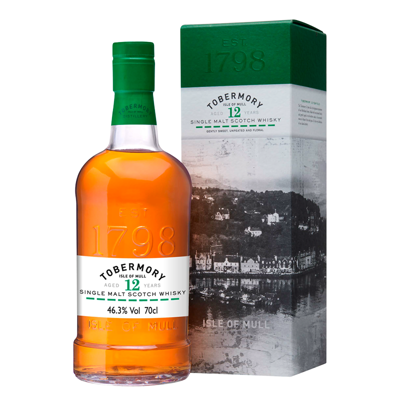 Tobermory 12 Yrs S-Malt Scotch 70CL