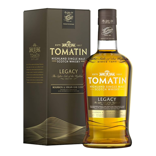 TOMATIN LEGACY SINGLE MALT 43% 70CL