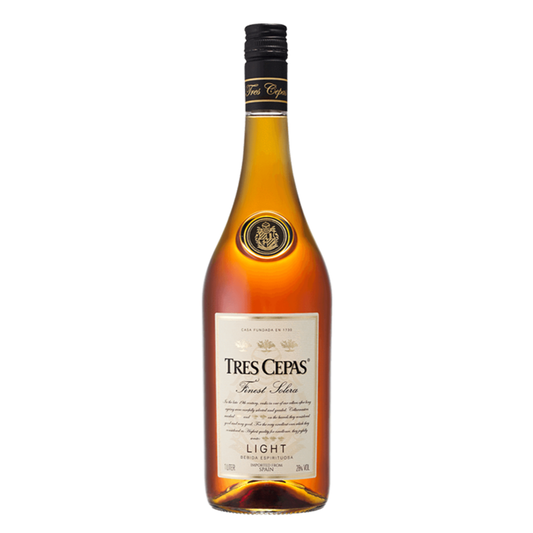 Tres Cepas Light Brandy 1Ltr