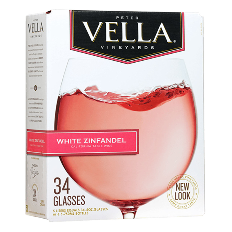 Peter Vella White Zinfandel 5Ltr