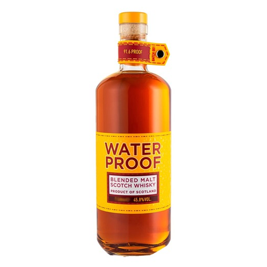 WATERPROOF BLENDED SCOTCH WHISKY 70CL