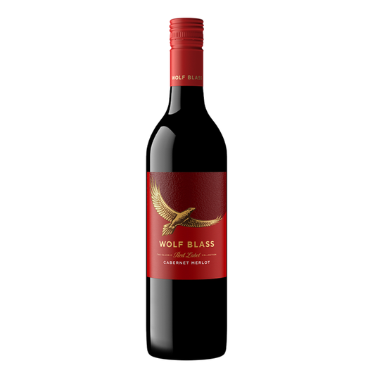 WOLF BLASS RED LABEL CABERNET MERLOT 75CL