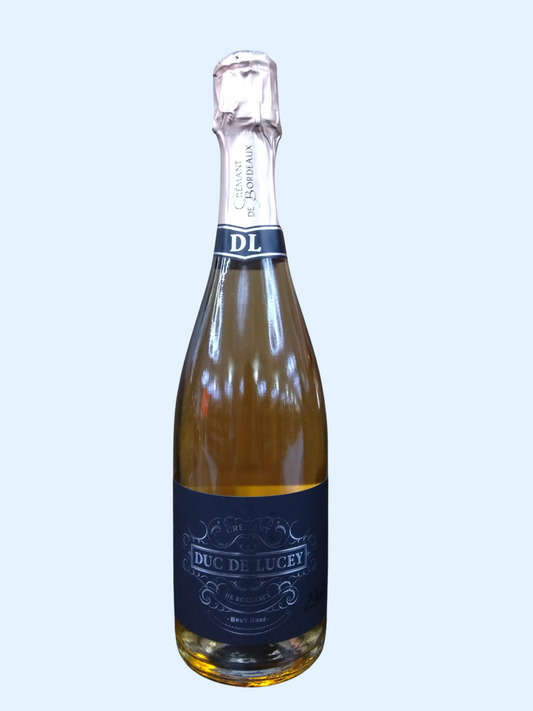 Duc D Lucey Cremant Bordeaux Rose 75 CL