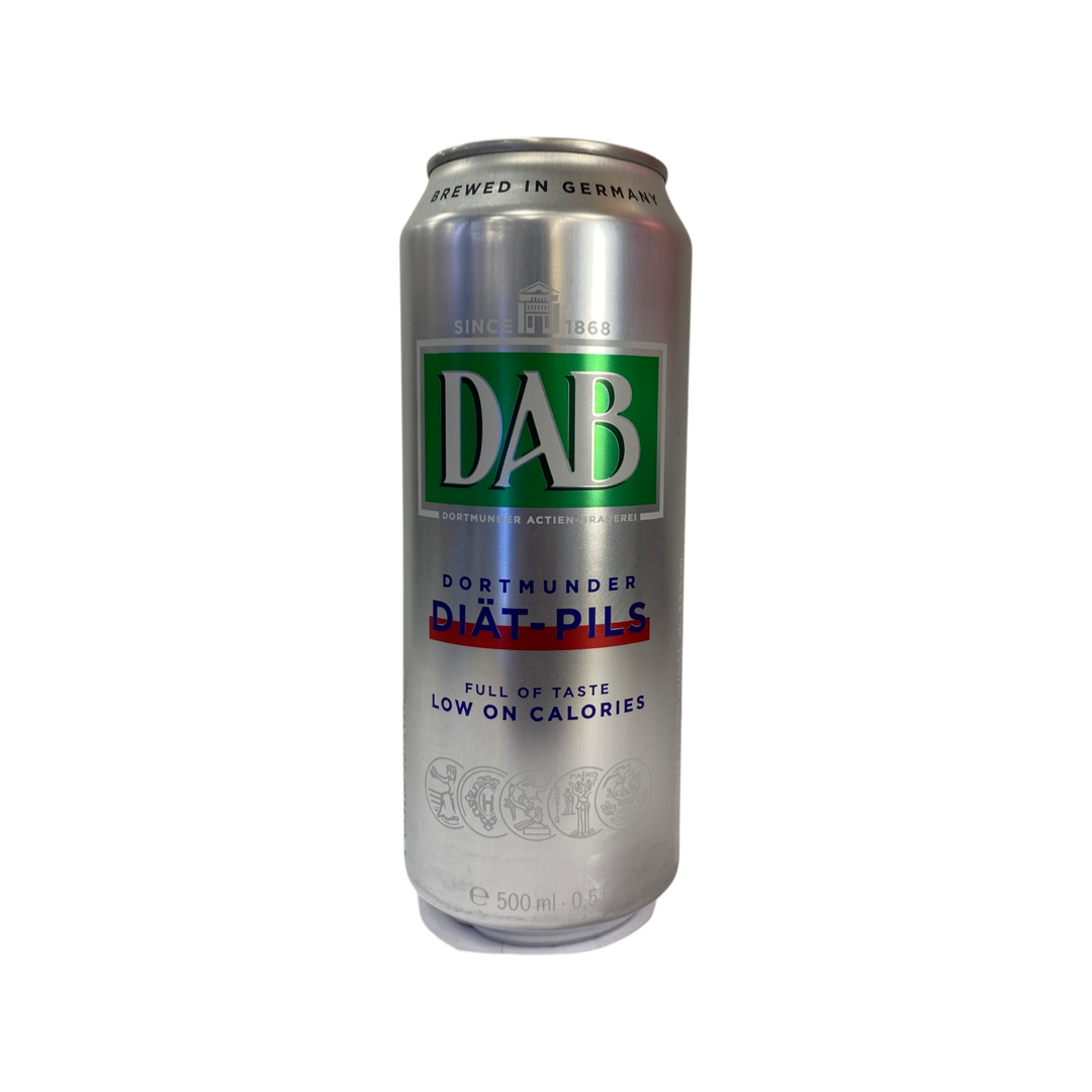 Dab Diat Pils Silver No 731 50 CL Can