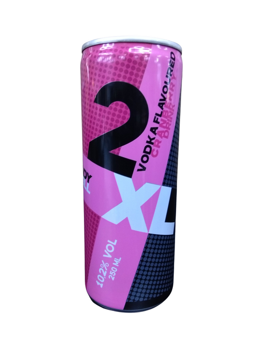 2XL Vodka Cranberry Cocktail 10.2% 25cl