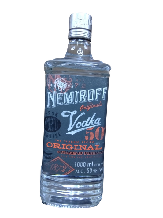 Nemiroff Blue 50% Vodka Ltr