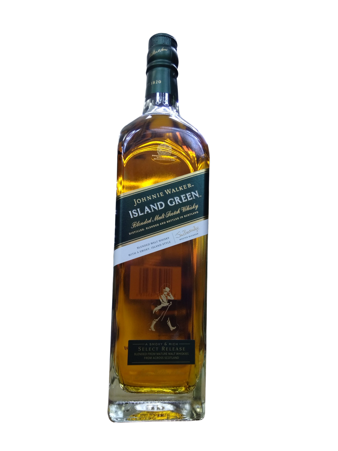 JW ISLAND GREEN LABEL WHISKY LTR