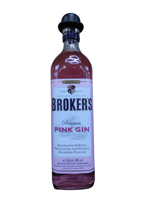 BROKERS PINK GIN 70CL