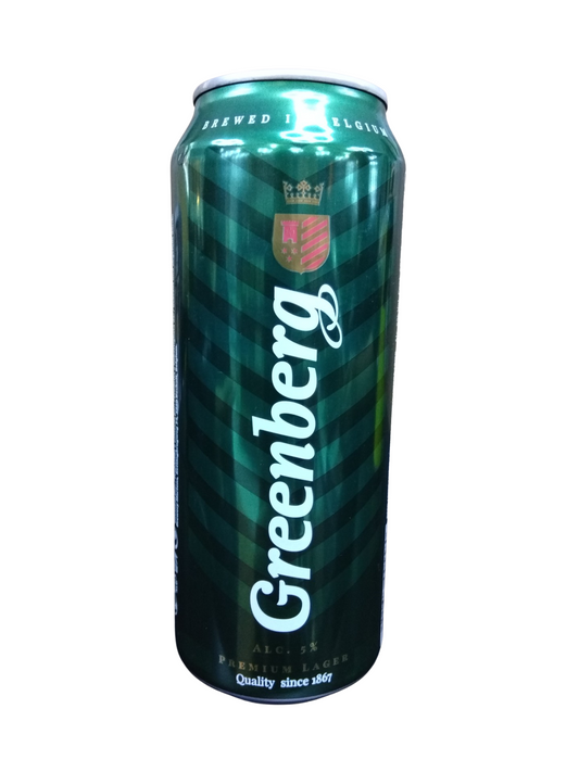 Greenberg Premium Lager Beer Can 5% 50cl