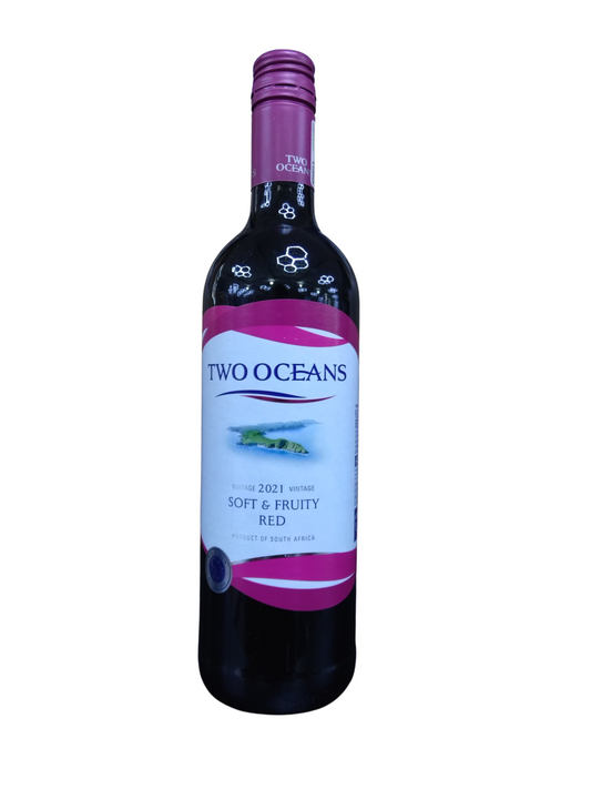 Two Oceans Soft & Fruity Red 75 CL